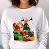 Retro Santa Claus, funny vintage Christmas, Christmas Gifts for her him them, 2023 Christmas family Gift Unisex T Shirt Sweatshirt Hoodie 4.jpg
