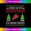 QW-20231115-3668_This is My Christmas Pajama Pizza Ugly Sweater Funny Tank Top 1.jpg