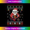 UP-20231115-2796_Panda Bear Drinking Beer Ugly Christmas Sweater Xmas Adults Tank Top 1.jpg