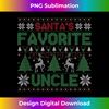 XN-20231115-3227_Santa's Favorite Uncle Ugly Christmas Sweater Tank Top.jpg