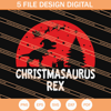 Christmasaurus Rex SVG, Christmas SVG, T Rex SVG, Animal SVG - SVG Secret Shop.jpg