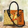 Tigger Pattern Leather Handbag, Tigger Woman Purse, Tigger Lover's Handbag, Disney Handbag, Custom Leather Bag, Personalized Bag, Women Bag.jpg