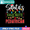Santa Favorite Pediatrician PNG Perfect Sublimation Design Download.jpg