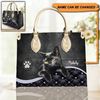 Personalized Cat Leather Handbag, Black Cat bag,Personalized Gift for Cat Lovers, Cat Mom, Cat Leather Bag ,Women Personalized Leather bag 1.jpg