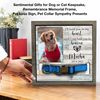 Memorial Pet Collar Sign, Dog Collar Remembrance, Grave Ornaments, Dog Collar Memory Plaque, Memorial Standing Frame, Bereavement Gifts 1.jpg