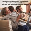 Memorial Dog Collar Frame, Dog Memorial Gift, Loss of Dog, Cat Collar Frame, Pet Collar Holder, Memorial Standing Frame, Bereavement Gifts 7.jpg