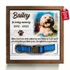 Memorial Pet Collar Sign, Cat Collar Memorial, Dog Loss Gift, Pet Collar Holder, Memorial Standing Frame, Sympathy, Bereavement Gifts 3.jpg