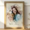 Personalized Watercolor Pet, Memorial Gift Dog Custom Pet Portrait from Photo - 7.jpg