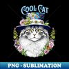 PO-3214_Cool Cat in a Floral Hat 6416.jpg
