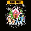 CRM13112317-Bluey And Candy House PNG, Christmas Tree PNG, Bluey And Santa Claus PNG.png