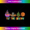 EL-20231123-5646_Tis The Season Pumpkin Xmas Tree Fall Season Basketball Tank Top 1348.jpg