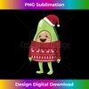 DK-20231123-560_Avocado Ugly Christmas Sweater  Cool Fruit Lover Gift 0107.jpg