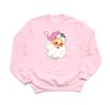Pink Christmas Santa Sweatshirt, Classic Christmas Santa, Retro Pink Santa Hat Hoodie, Holiday Sweatshirt, Vintage Santa Graphic Sweatshirt.jpg