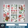 3D Inflated Christmas Tumbler Wrap Design Download PNG, 20 Oz Digital Tumbler Wrap PNG Instant Download (14).jpg