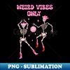 AO-38643_Weird vibes only Dancing skeletons in pink cowboy hat and boots with disco ball 5180.jpg