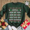 Kiss My Ass Kiss His Ass Kiss Your Ass Happy Hanukkah Shirt National Lampoons Christmas Vacation Shirt Clark Griswold Shirt.jpg