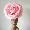 Large flower hat wedding fascinator Kentucky Derby hat, (2).jpg