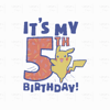 Pikachu It's My Birthday 5 Png, It's My Birthday 5 Png, It's My Birthday Pikachu Png, It's My Birthday 5 Svg, Pikachu Birthday Png.png