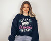 Great Grandma Bear Sweatshirt, Grandma Sweatshirt, Grandma Gift, Great Grandma Shirt, Grandma Crewneck, Gift for Grandma, Baby Reveal Shirt.jpg