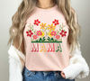 Mama Flower Shirt, Cute Mama T-Shirt, Flower Mother's Day Tee, Cute Shirt for Mother, Mother's Day Gift, Nature Mom Shirt, Plant Lover Shirt.jpg