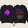 U2 Achtung Baby Las Vegas Tour 2024 Crewneck Sweatshirt  8 Colors Available  Unisex Men's Women's Sweatshirt  Size S - 5XL.jpg