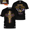 Minnesota Vikings God First Family Second Then Vikings T-Shirt, Minnesota Vikings Gifts For Dad - Best Personalized Gift & Unique Gifts Idea.jpg