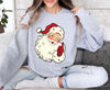 Christmas Santa Sweatshirt, Santa Christmas Unisex Sweatshirt, Retro Santa Sweater, Christmas Matching Vintage Santa Shirt.jpg