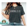 Reading Is Lit - Book Lover Shirt Book Lover Gift Reading Shirt Book Shirt Teacher Shirt Book TShirt Book Shirts Gift For Book Lover.jpg