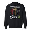 Merry Christmas Sweatshirt, Christmas Unisex Sweatshirt, Christmas Buffalo Plaid Sweatshirt, Christmas Holiday Sweatshirt.jpg