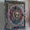 Daily Diary, Gothic notebook, Daily planner, Book of spells, Book of shadow, Gothic hollow brook,Witchcraft decor,Dark art,Grimoire journal (2).jpg