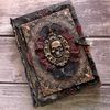 Daily Diary, Gothic notebook, Daily planner, Book of spells, Book of shadow, Gothic hollow brook,Witchcraft decor,Dark art,Grimoire journal (4).jpg
