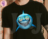 Bruce Shirt - Family Matching shirts, Shark Week Shirt - Custom Family Shirt, Adult, Toddler, Girls, Finding Nemo Shirt - Nemo Brush T-Shirt.jpg