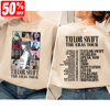 The Eras Tour Concert Two Sided Sweatshirt, Eras Tour Movie Sweatshirt, Concert Sweatshirt, Taylor Fan Gift, Gift for Her, Girlfriend Gift 1.jpg