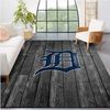 Detroit Tigers Mlb Team Logo Grey Wooden Style Style Nice Gift Home Decor Rectangle Area Rug.jpg