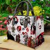 Halloween Leather Handbag, Michael Myers Handbag, Horror Movie Characters Bag, Woman Shoulder Bag, Crossbody Bag, Movie handbag.jpg