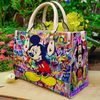 Mickey Lover Leather Handbag,Mickey Leather Bag,Mickey Crossbody Bag,Mickey Purse Wallet,Mickey Fan Gift,Women 3D Handbag,Shopping Bag.jpg