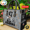 Las Vegas Raiders NFL Minnie Halloween Women Leather Hand Bag.jpg