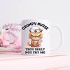 Grow Your Own Way Ceramic Mug, Cottagecore Mushroom Inspirational Coffee Mug, Boho Style Ceramic Cup, Retro Hippie Ceramic Coffee Mug.jpg