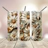 3D Floral Gold Tumbler Wrap Png 20 Oz Skinny tapered straight template digital download sublimation graphics  instant download  sublimation.jpg