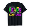 Adorable Forget The Beads I Want The King Cake Jester Hat Mardi Gras T-Shirt - Tees.Design.png