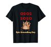 Adorable Palindrome Number And Epic Groundhog Day 02 02 2020 T-Shirt - Tees.Design.png