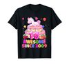 Buy Awesome Since 2009 10th Unicorn Birthday Shirt - Tees.Design.png