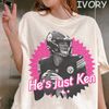 He's Just Ken Shirt, Kenny Pickett T-shirt, Pittsburgh Steelers Comfort Shirt, Barbie Tee, Barbie Fan Gift Shirt.jpg