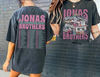 Vintage Jonas Brothers T-Shirt, Jonas Brothers Cassette Shirt, Nick Joe Kevin Jonas Shirt, Retro Five Albums One Night Tour Double Sided Tee.jpg
