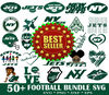 50  New York Jets Svg Bundle, N F L Teams Svg, N F L svg, Football Svg, Sport bundle, Png, Jpg, Dxf.jpg