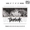 Guts Berserk Embroidery design file. Anime Berserk embroidery design. Machine embroidery file, Anime Pes Design Brother.png