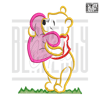 Bear Embroidery Designs, Oh Bother Pooh Bear Embroidery Designs, Bear Pooh with Heart Machine Embroidery Files - 3 sizes, Digital Download.jpg