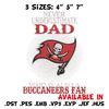 Never underestimate Dad Tampa Bay Buccaneers embroidery design, Buccaneers embroidery, NFL embroidery, sport embroidery..jpg