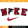 Atlanta Falcons Nike SVG, NFL SVG, Atlanta Falcons NFL Swoosh SVG.jpg