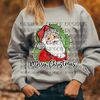 Christmas Santa Claus cowprint hand drawn merry Christmas holidays digital design download sublimation dtf png transparent background.jpg